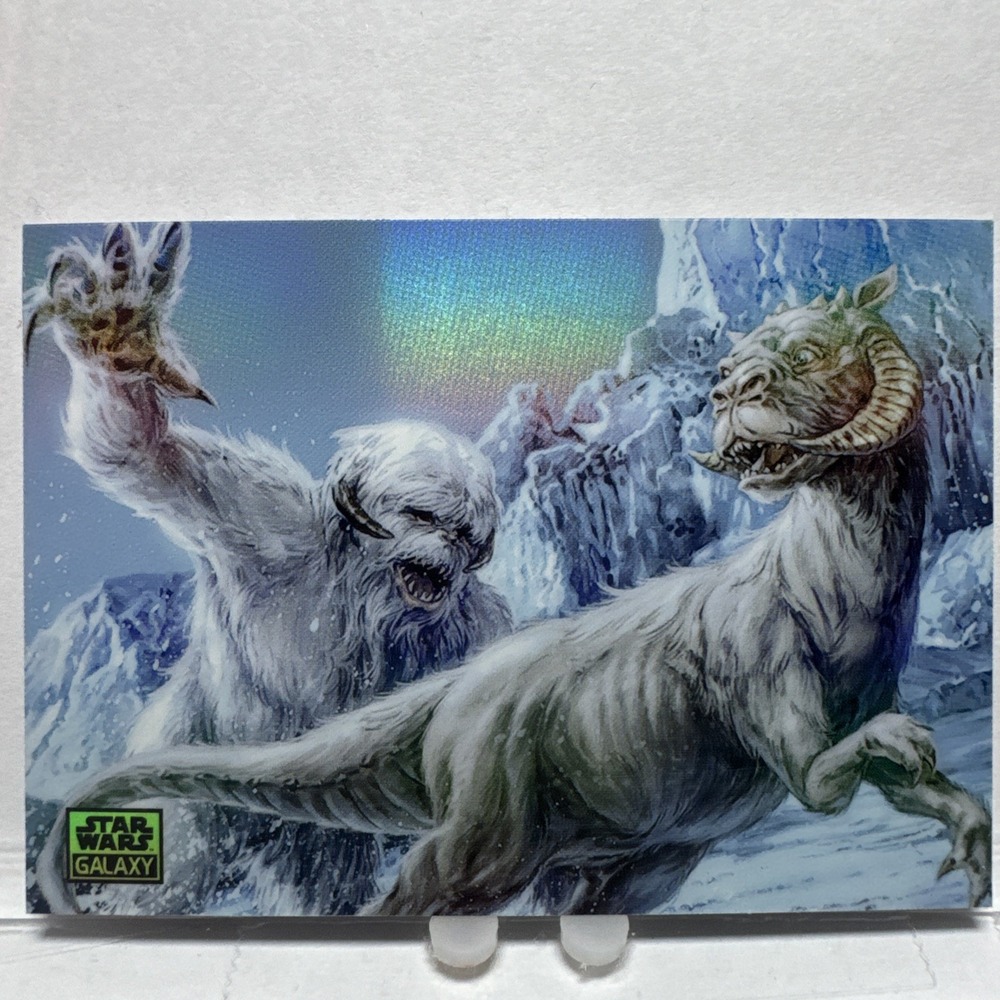 2026 Topps Star Wars Galaxy Chrome #80 Life on Hoth Refractor